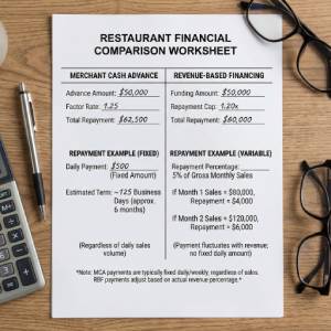 MCAs vs Revenue-Based Financing, Which Fits Your Restaurant Best?